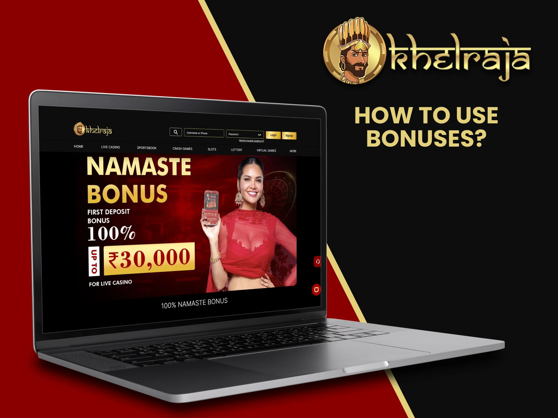 We will tell you how to get bonuses from Khelraja.