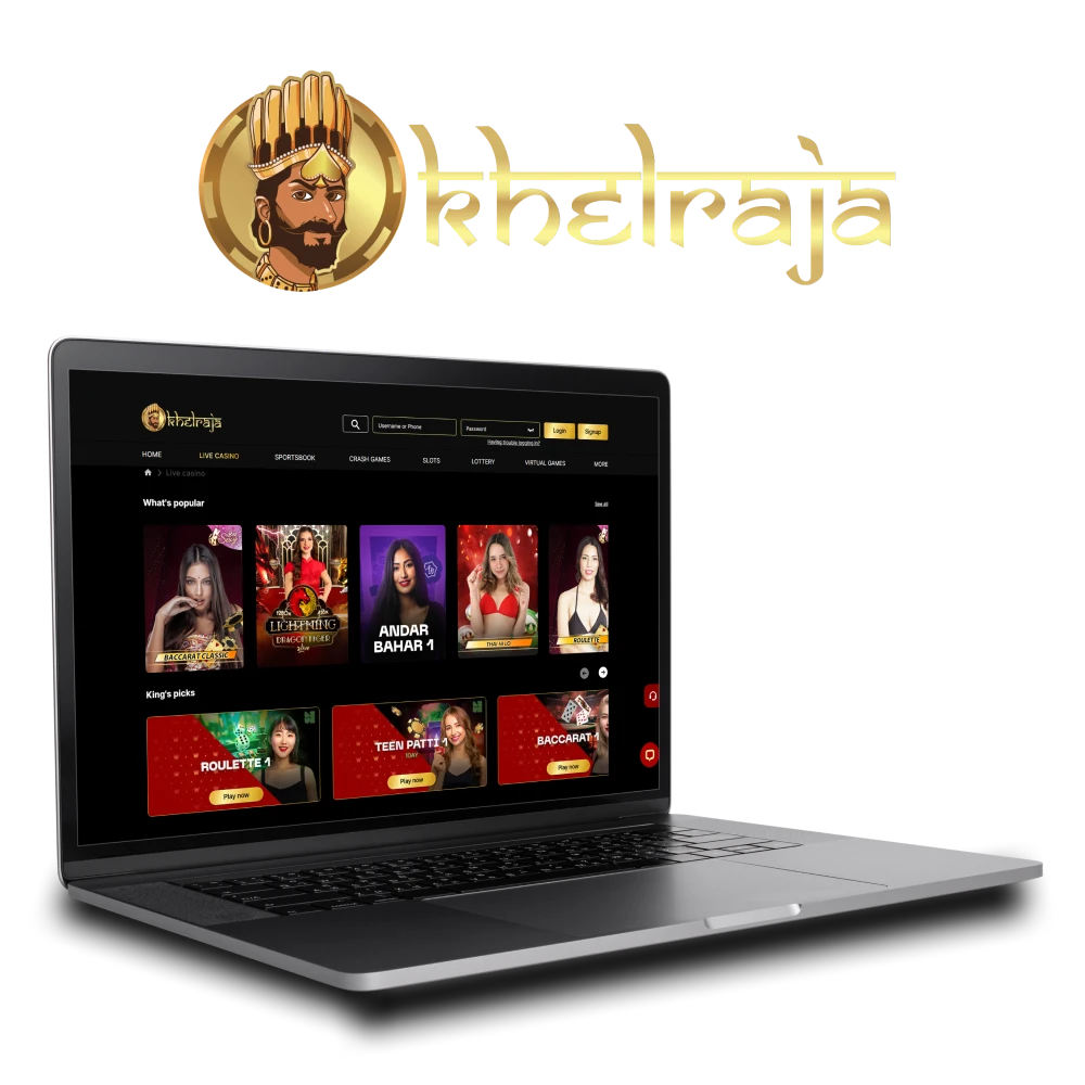 Choose a casino from Khelraja.